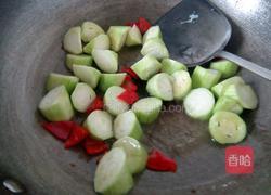 荔枝炒丝条的做法图解4