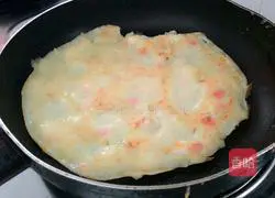 Illustration of how to make cabbage pancakes 9