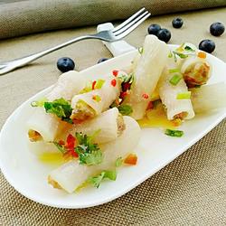 三鲜白萝卜卷的做法[图]