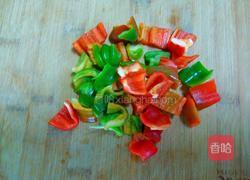 彩椒炒鸡丝的做法图解2