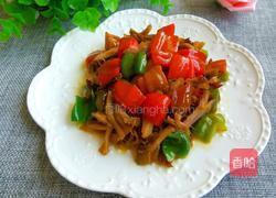 彩椒炒鸡丝的做法图解9