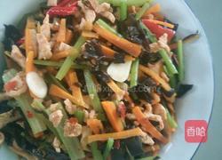 鸡肉三丝的做法图解4