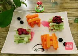 时蔬玫瑰花语的做法图解8