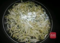 绿豆芽炒肉丝的做法图解3