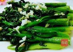 蒜蓉菜心的做法图解8