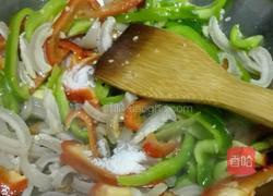 彩椒炒猪皮的做法图解10