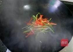 白萝卜炒粉丝的做法图解3