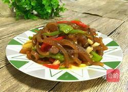 双椒炒猪皮的做法图解10