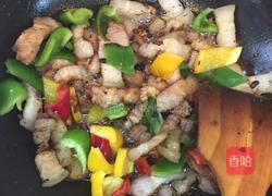 彩椒炒五花肉的做法图解8