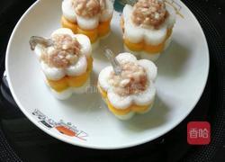 花样白萝卜酿虾球的做法图解14