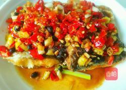 豆豉辣椒蒸鲢鱼的做法图解10