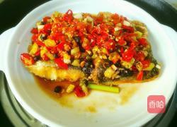 豆豉辣椒蒸鲢鱼的做法图解11