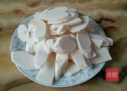 蘑菇炖山药的做法图解1