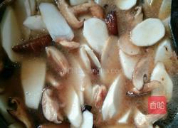 蘑菇炖山药的做法图解4