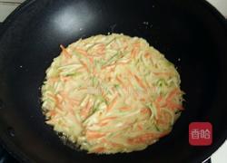 角瓜胡萝卜蛋饼的做法图解4