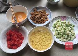 五彩缤纷素臊子的做法图解1