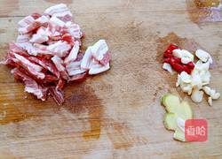 豆角炖肉的做法图解2