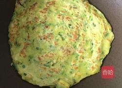 嫩南瓜鸡蛋煎饼的做法图解7