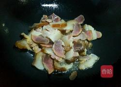 彩椒炒腊肉的做法图解7