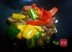 彩椒炒腊肉的做法图解9