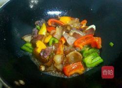 彩椒炒腊肉的做法图解10