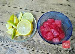 西瓜檸檬氣泡飲的做法圖解2