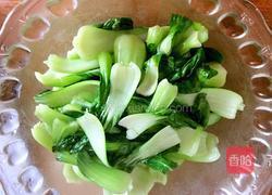 彩椒炒虾仁油菜的做法图解6