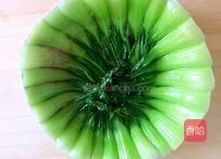 彩椒炒虾仁油菜的做法图解7