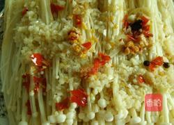 爽口粉丝金针菇的做法图解3
