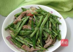 四季豆肉丝的做法图解6