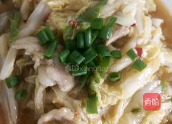 白菜溜肉片的做法图解9