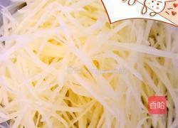 五彩土豆丝的做法图解3