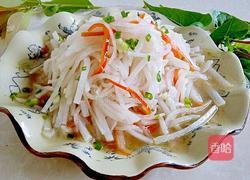 青炒白萝卜丝的做法图解9