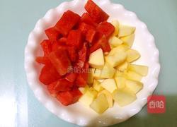 西瓜苹果汁的做法图解2