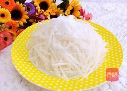 糖渍白萝卜丝的做法图解5