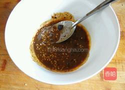香菇麻酱豆角的做法图解5