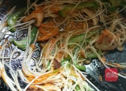 银芽炒三丝的做法图解6