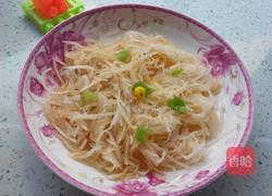 糖醋白萝卜丝的做法图解4