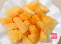  #哈密瓜#哈密瓜冰棍的做法图解2