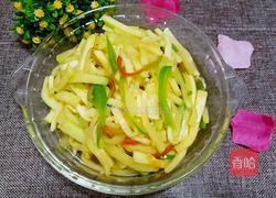 彩椒炒南瓜条的做法图解8