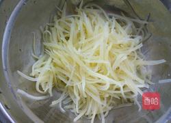 彩椒炒土豆丝的做法图解3