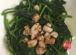 蒜蓉炒番薯叶的做法图解3