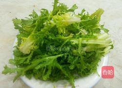 彩椒拌苦菊的做法图解1