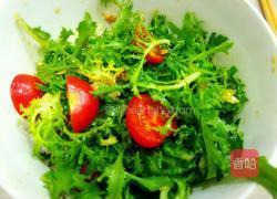 圣女果拌苦菊的做法图解6