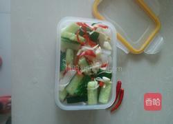 洗澡泡菜之酸辣萝卜黄瓜条的做法图解7