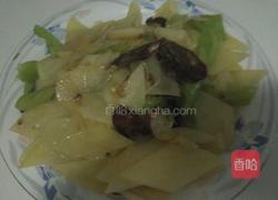 腊肠炒土豆片的做法图解4