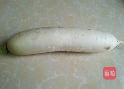 清蒸白萝卜的做法图解1