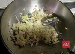 鸡肉炒卷心菜的做法图解5
