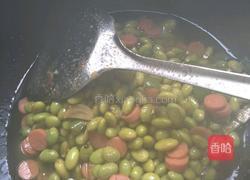 火腿焖青豆的做法图解4