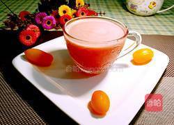 西瓜蜜桃汁的做法图解4